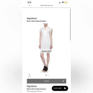 Rag & Bone shirt dress